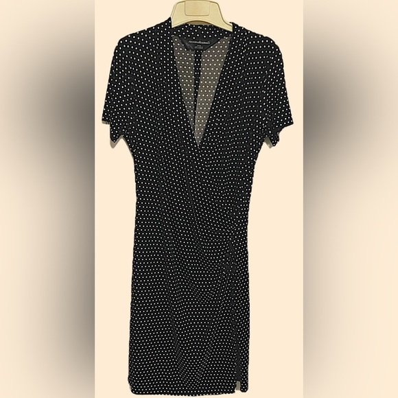 Norma Kamali Dresses & Skirts - NWOT Women's Norma Kamali Dress Size M Black Polka Dot